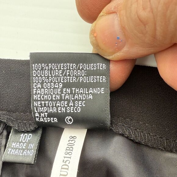 NWT 2 piece Pants Suit.  Women's Portofino Blazer and black pants Size 10P - Picture 14 of 16